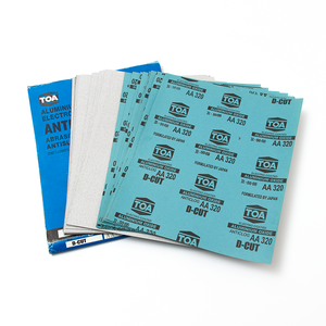 กระดาษทรายแห้งเคลือบไฟฟ้าอะลูมิเนียมออกไซด์ยี่ห้อ <span class=keywords><strong>TOA</strong></span> พร้อมแผ่นรองกันลื่นสำหรับขัดเงา - Product Image 1