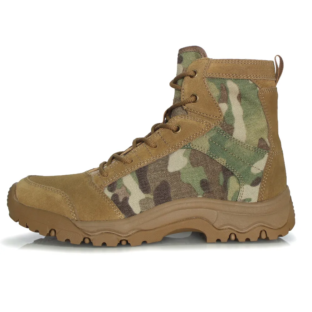 Hanagal camouflage canvas shoes tactical jungle shoes boots