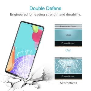 Protector de Pantalla para <span class=keywords><strong>Samsung</strong></span> <span class=keywords><strong>Galaxy</strong></span> A52 <span class=keywords><strong>5G</strong></span> / 4G, Película de Vidrio Templado 2.5D de 0.26mm 9H, Fácil de Instalar - Product Image 5