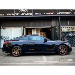 Ruedas TE37 para Auto de Carreras, 17 Pulgadas, 5x114.3, 5x120, 5x112, ET 35mm, Cinco Radios, Diseño Cóncavo, Aleación de Aluminio Bronce, para Nissan ULTRA Saga <span class=keywords><strong>SL</strong></span> - Product Image 2