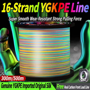 Ligne de pêche flottante tressée en PE YGKPE16X, robuste, colorée verte, multifilament, écologique, <span class=keywords><strong>pour</strong></span> <span class=keywords><strong>la</strong></span> pêche au gros gibier en rivière - Product Image 4