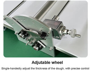 Máquina de rodillo de masa plegable eléctrica pequeña Máquina laminadora de masa - Product Image 4