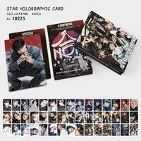 Nouvel Album Holographique Étoilé SK en Stock – Lot de 45 Photocards LOMO du Nouvel Album DOIT des Stray Kids – Merchandise KPOP Célébrité