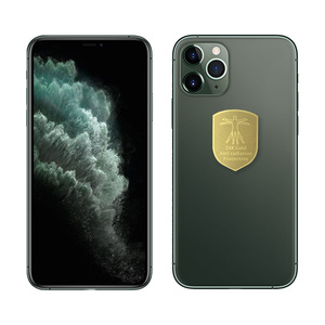 Autocollant anti-radiation en or 24 carats pour téléphone portable, ordinateur portable, protection quantique EMF, coque de téléphone, cadeaux promotionnels, OEM ODM - Product Image 3