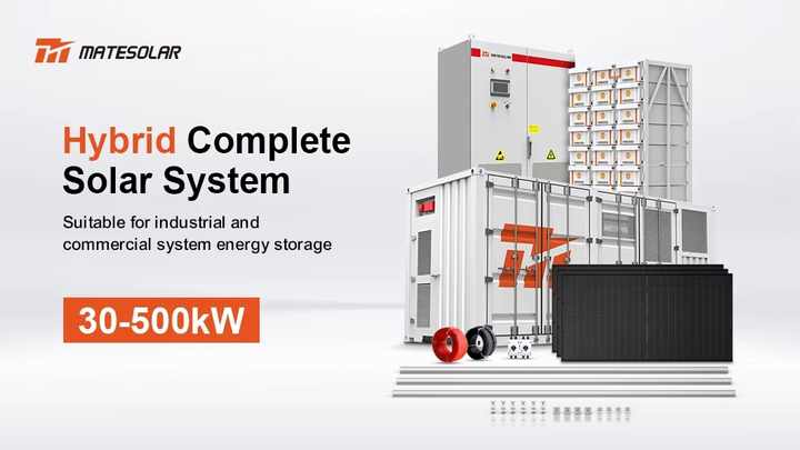 All in One Hybrid Solar Power Energy Storage System 30Kw-500Kw ESS ...