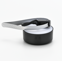 Opvouwbare vliegenwerende ventilator met USB LED-nachtlampje, elektronisch, voor gebruik binnen in de lente/herfst/zomer, in de keuken & op kantoor