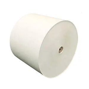 Fornitore di fabbrica rotolo di carta patinata in pe materie prime in foglio vendita calda rotolo di carta impermeabile a fornitore di fogli