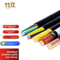 Câble de commande blindé multiconducteur en cuivre nu KVV4*15, conforme aux normes nationales, avec gaine en PVC, modèle ZR-KVVKVVP