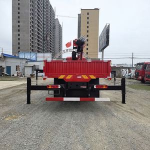 Camión Grúa Sinotruk Ho Wo 8x4 de 16 Toneladas con Brazo Plegable para Carga y Descarga de Equipo Pesado - Product Image 3