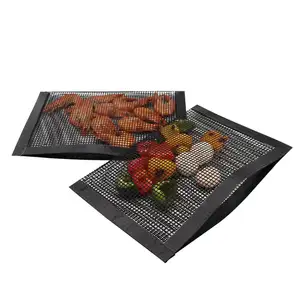 Bluedrop non bastone grill mesh borse tostapane forno mesh tasche perforato BBQ forno sacchetto