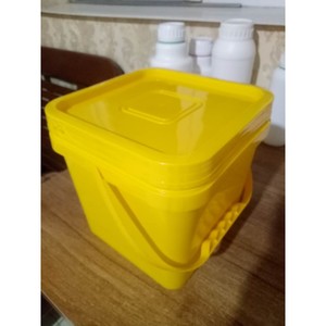 Bocaux en plastique 1100 cc à couvercle vissé, cylindriques blancs, pour emballage général et usage médical - Product Image 5