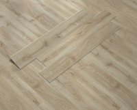 5 mm 6 mm 7 mm Umweltfreundlicher Vinylboden Wasserdicht und Feuerfest Klick-SPC Holzmaserung Klick-Vinylplanken