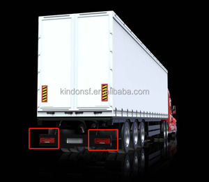 Ece R3 R6 R38 được phê duyệt chất lượng cao 284mm 11 inch hình chữ nhật đa chức năng dừng đuôi tín hiệu rẽ ngược và đèn sương mù phía sau - Product Image 6