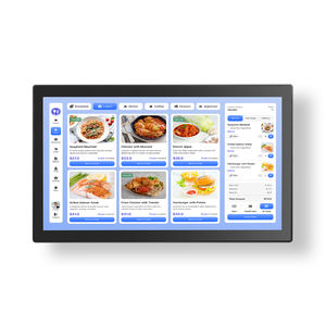 ระบบแสดงผลการสั่งอาหารในครัวแบบสัมผัสหน้าจอขนาด 21.5 นิ้ว สำหรับร้านอาหาร พร้อมอุปกรณ์สำหรับเชฟ KDS - Product Image 1