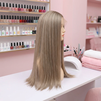 Perruques en cheveux humains vierges en gros avec dentelle suisse HD, bonnet transparent et respirant, pour un look naturel de cheveux tressés