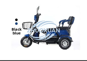 Passenger & Cargo Dual-Use 3 <b>Wheel</b> Leisure Electric Tricycle for Adults and Kids - Product Image 6