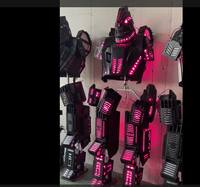 Combinaison de robot marcheur à LED costume de robot à LED pour adultes vêtements de scène costume lumineux pour vêtements de performance de danse