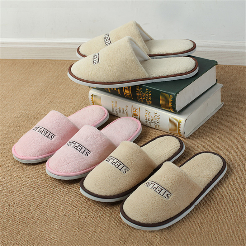 Non slip Travel Hotel Slippers Winter