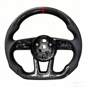 Volant en fibre de carbone en gros pour <span class=keywords><strong>Audi</strong></span> R8 <span class=keywords><strong>Tt</strong></span> Mk2 <span class=keywords><strong>Mk3</strong></span> 8n <span class=keywords><strong>RS</strong></span> TTS Ttrs Rs3 Rs6 RS4 RS5 RS7 A4 A5 A6 A7 S6 A8 A1 Q3 Q7 - Product Image 6