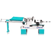 Tour à bois miniature CNC 0615 de qualité supérieure avec alimentation automatique pour la production de bois