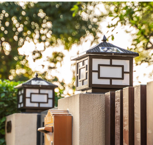 Lámpara Solar de Jardín, Impermeable, para Postes, Columnas, Paredes Exteriores, Cercas, Jardín, Decoración de Puertas y Paisajes - Product Image 6