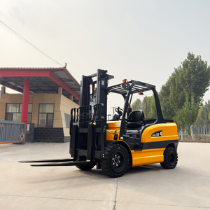 Phổ biến nhất fanyu cpd50 5t Pin Lithium-ion 4 bánh xe nâng điện với hai giai đoạn mast cho trong nhà/ngoài trời sử dụng để bán - Product Image 1