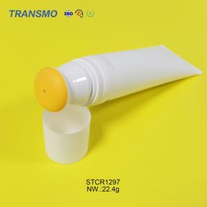 Factory OEM Empty <b>Face</b> Wash Squeeze Tube Hand Cream Tube 100ml Silicone Brush Facial Cleanser Cream Packaging With Flip Cap - Product Image 3