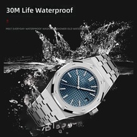 Reloj de Pulsera de Cuarzo Mecánico Deportivo, Casual y de Negocios para Hombre, de Alta Calidad, Luminoso, Cronógrafo, Calendario, Resistente al Agua