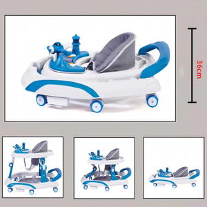 Andador para Bebés con Prevención <span class=keywords><strong>de</strong></span> Piernas en O y Diseño Multifuncional, Carrito Antivuelco para Bebés (para Aprender a Caminar) - Product Image 6