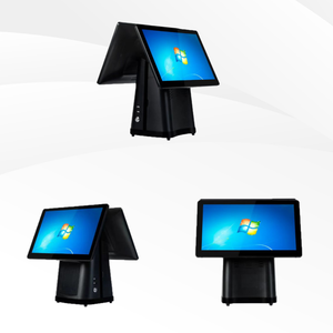 Sistema POS de Escritorio de Bajo Precio con Pantalla Táctil Dual de 15.6 Pulgadas, Caja Registradora, Máquina de Facturación para Pequeñas Empresas - Product Image 5