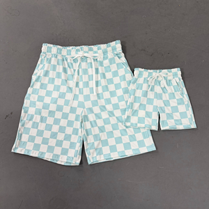 Custom Camouflage Print Mid Waist Breathable Adult Men's Summer Casual Shorts Wholesale New Designs <b>Daddy</b> and Me - Product Image 2