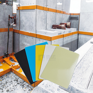 La Chine a fabriqué à bas prix GRP FRP feuille de plastique renforcé de fibre de verre en relief plancher Van camping-car tapis d'<span class=keywords><strong>isolation</strong></span> thermique panneau FRP - Product Image 1