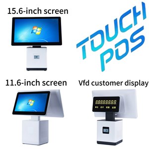 15인치 터치스크린 POS 시스템 셀프 주문 안드로이드 POS 단말기 금전 등록기 올인원 머신 - Product Image 5