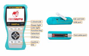 Nouvel Arrivage <span class=keywords><strong>Clean</strong></span> <span class=keywords><strong>Master</strong></span> OBDEMOTO 500PRO Mise à Jour Version Scanner de Diagnostic de Moto Lecteur de Code de Moto avec Pièces Détachées - Product Image 2