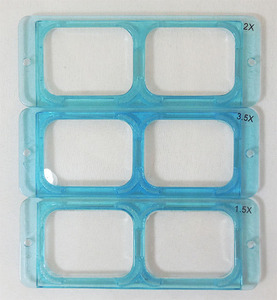 拡大鏡81007-Bハンズフリー (ヘッドバンド) ヘルメット拡大鏡LEDヘッドランプヘッドマウント - Product Image 2