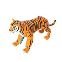 Juguete de Deformación de Tigre a Robot con Articulaciones Móviles de Plástico para Niños, Figura de Acción Animal 2 en 1