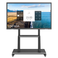 Интерактивная цифровая доска Flip Pro WM55B 4K, 55, 65, 75, 85, 86 дюймов, 350 нит