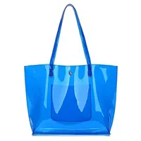 Bag Transparent Jelly Large Tote Pvc Clear Handbag Women Shoulder Capacity  Beach