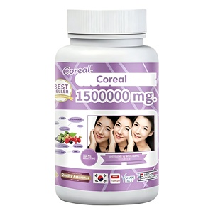 คอเรล พรีเมี่ยม บิวตี้ แอนตี้ออกซิแดนท์ แคปซูล กลูตาไธโอน 1500000 มก. คอลลาเจน วิตามินซี ผิวไร้ริ้วรอย ผิวกระจ่างใส เล็บแข็งแรง 60 - Product Image 1
