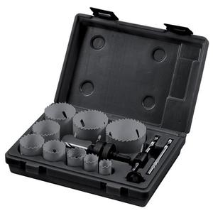 Juego de sierras perforadoras Fervi de 30 mm de acero de alta velocidad métrico con estuche para cortar metal - Product Image 1