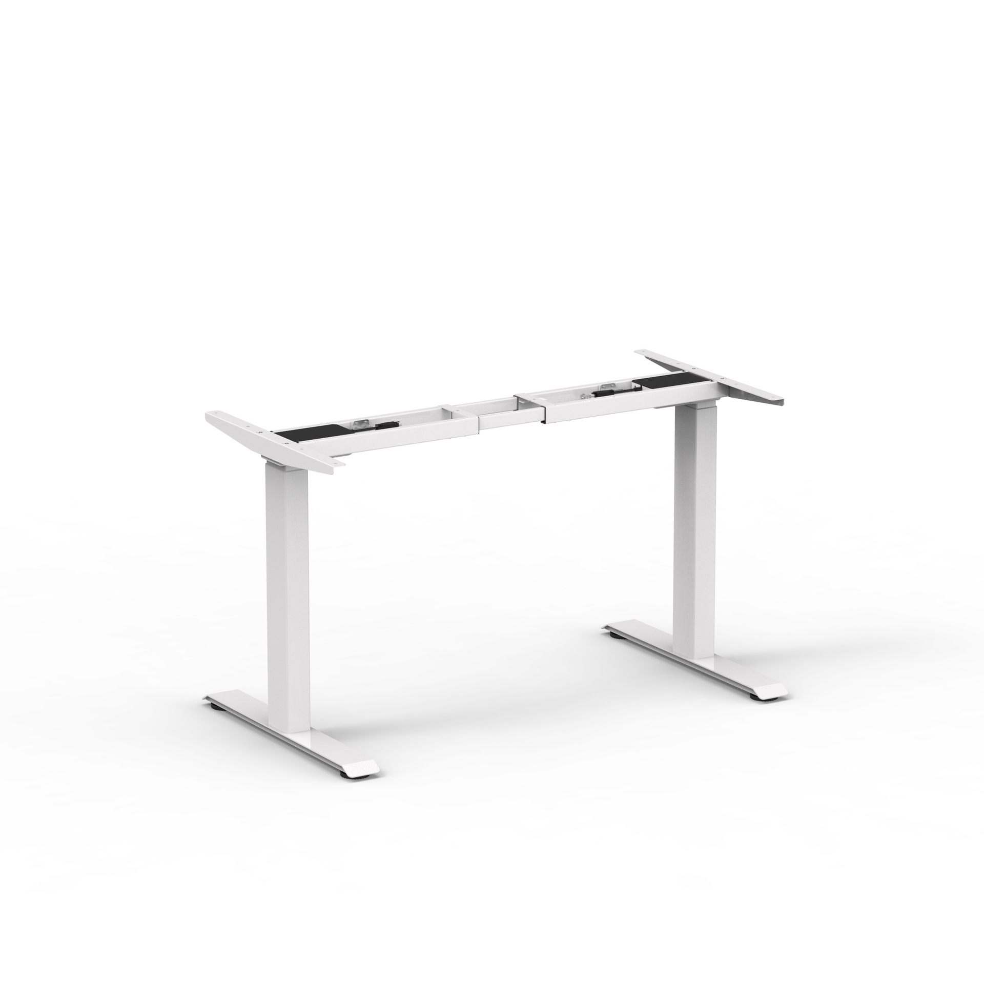 White table frame (excluding tabletop)