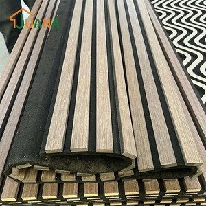 Trang Trí Linh Hoạt Bằng Gỗ MDF Sồi Akupanels Hội Đồng Quản Trị Slat Gỗ Bảng Điều Chỉnh Cách Âm Tường Acoustic Tấm - Product Image 5