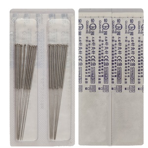 Venta al por mayor <span class=keywords><strong>Agujas</strong></span> <span class=keywords><strong>de</strong></span> <span class=keywords><strong>acupuntura</strong></span> Estéril Desechable Mango plateado 200PCS - Product Image 5