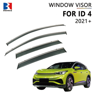 Deflettori Vento per Finestrini Laterali Benke per VOLKSWAGEN ID 4 2021+, Protezione Antipioggia per Auto - Product Image 1