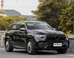 Kit de carrocería de montaje 100% para <span class=keywords><strong>Mercedes</strong></span> <span class=keywords><strong>Benz</strong></span> W167 GLE 2020-2025 actualización a AMG GLE63 parachoques delantero trasero parrilla rueda arco difusor tubo - Product Image 3