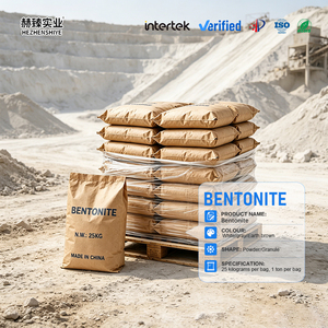 Arcilla bentonítica para sellado de estanques y lagos, materiales para moldes de fundición de metales de baja humedad, auxiliares para el blanqueamiento de pulpa en la fabricación de papel - Product Image 2
