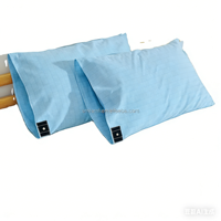 Taie d'oreiller de mise à la terre anti-bactérienne et anti-statique pour sommeil profond, 5% fibre d'argent, 95% biologique, tissée, pour la maison, l'hôpital et l'hôtel