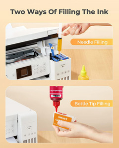 Goosam truyền nhiệt 100ml <span class=keywords><strong>Refill</strong></span> Dye thăng hoa Mực gói cho Epson lực lượng lao động wf7510 wf7520 wf7610 wf7710 wf7720 máy in - Product Image 2