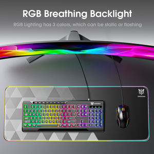 Teclado para Juegos ONIKUMA G32 con Cable, RGB, Teclas Completas Anti-Overlay, Teclas Esmeriladas, Retroiluminación USB para PC y Portátiles - Product Image 2