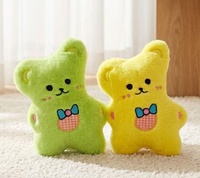 Boneka Plush Kartun Kawaii Grosir Campuran, Mainan Hewan Lucu Isi Dakron, Hadiah Mesin Cakar, OEM ODM Custom, Super Lembut PP